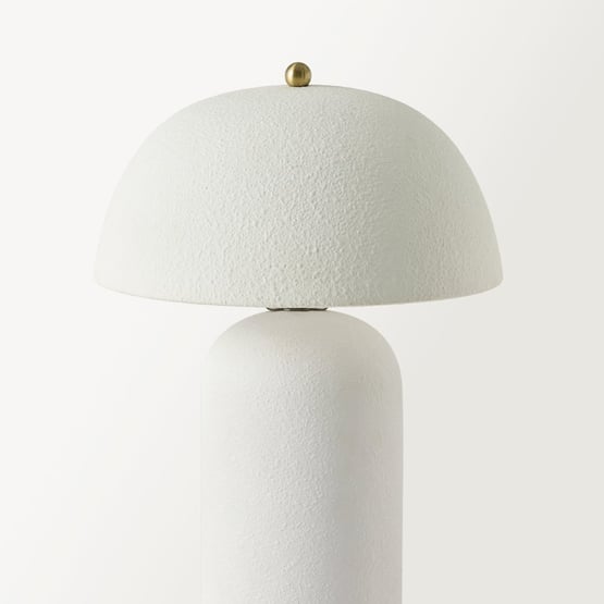 Dome White Table Light