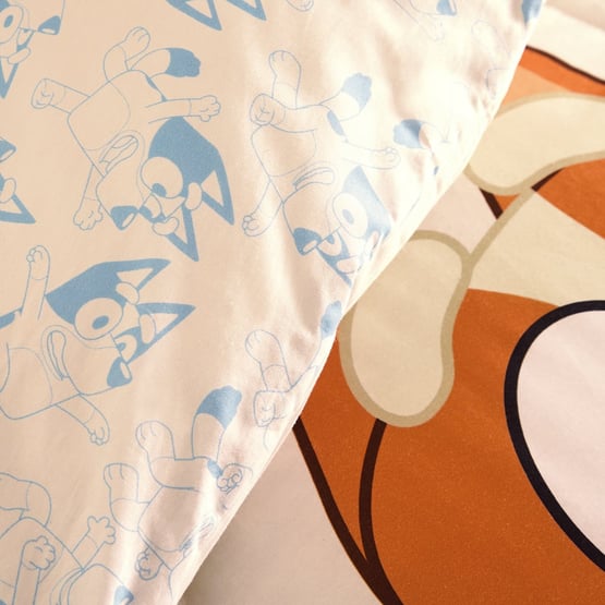 Bluey Fruity Fun Quilted Quilt Cover Set