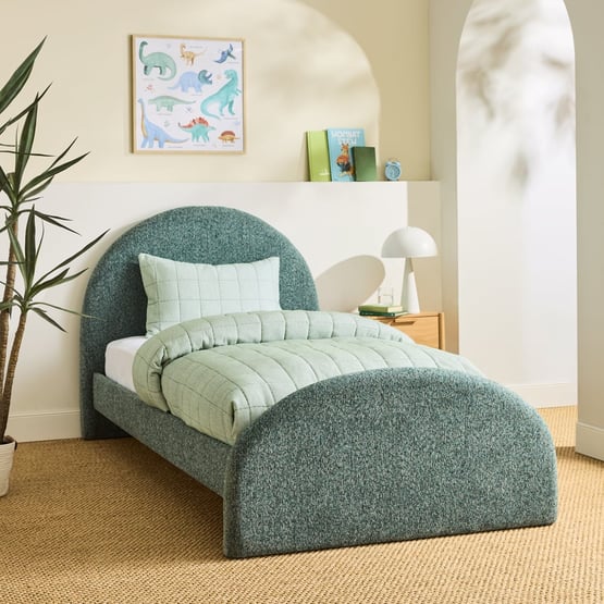Oscar Blue & Green Marle Bed