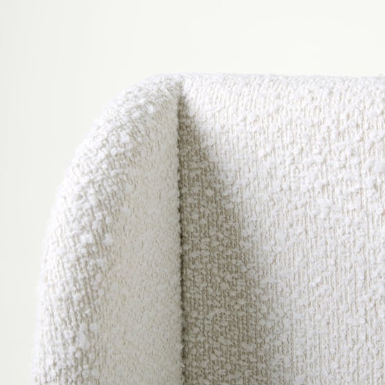 Bailey White Boucle Bedhead