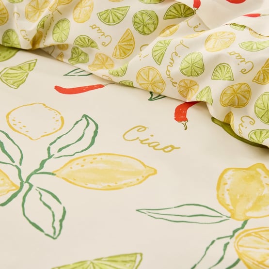Sweet Dreams Cin Cin Lemon Quilt Cover Set + Separates