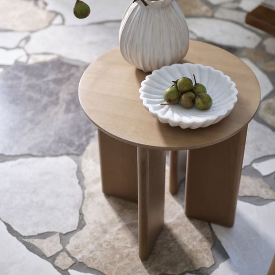 Myra White Scalloped Bowl