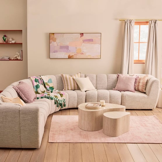 Sierra Shadow Wedge Modular Lounge Chair