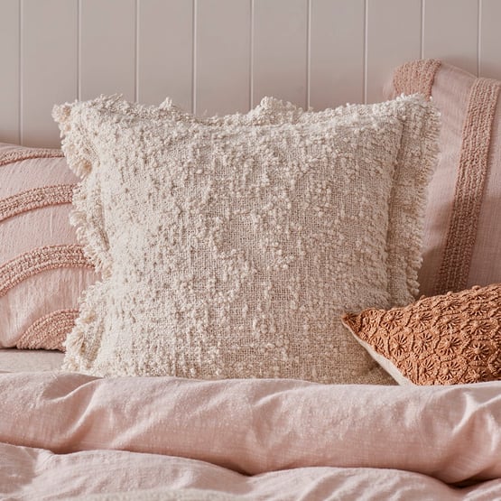 Leiden Natural Boucle Cushion